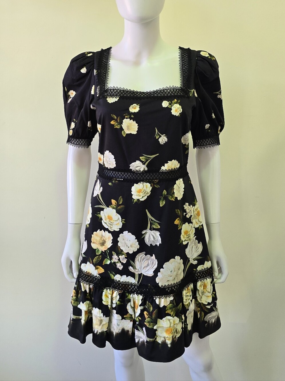 Alice & Olivia Spring Shower Floral Dress